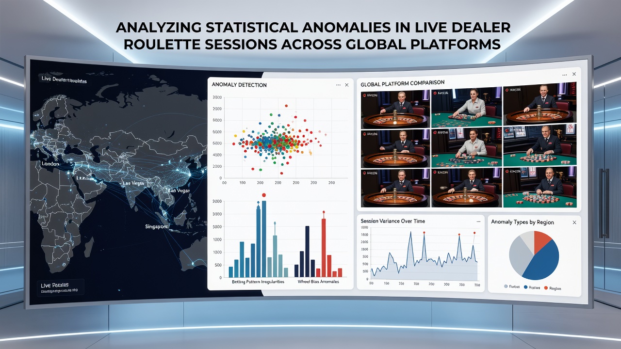 Visualisierung statistischer Abweichungen in Roulette-Ergebnissen