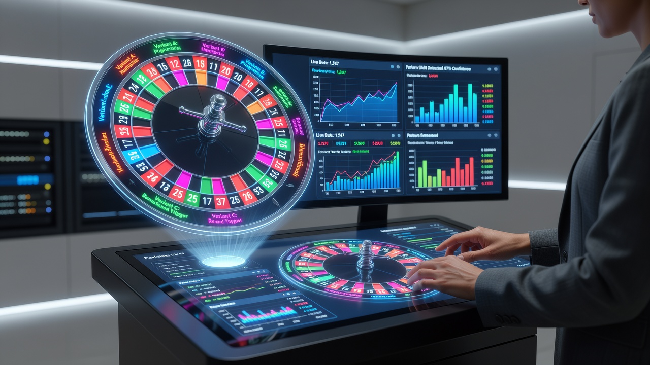 Interaktive Wheel-Sessions mit Echtzeit-Variantenwechsel auf digitalen Plattformen